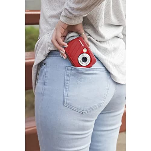 Polaroid IS048 Waterproof Instant Sharing Digital Camera Red | 16MP HD Video, 10ft Underwater, 2.4" Screen thumbnail 7