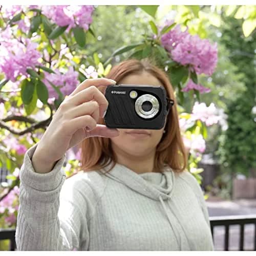 Polaroid IS048 Waterproof Instant Sharing Digital Camera Red | 16MP HD Video, 10ft Underwater, 2.4" Screen thumbnail 3