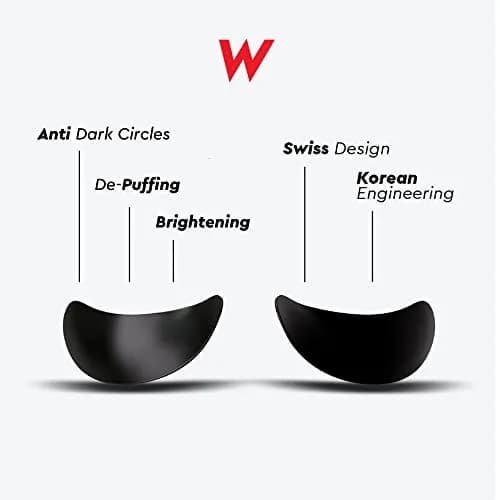The Wolf Project Under Eye Patches for Dark Circles & Puffiness | Cooling Caffeine Hydrogel Masks for Men thumbnail 7