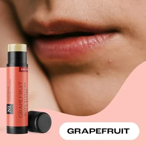 Natural Inspirations Grapefruit SPF 30 Lip Butter 0.15oz | Organic, Hydrating & Sun Protection thumbnail 4