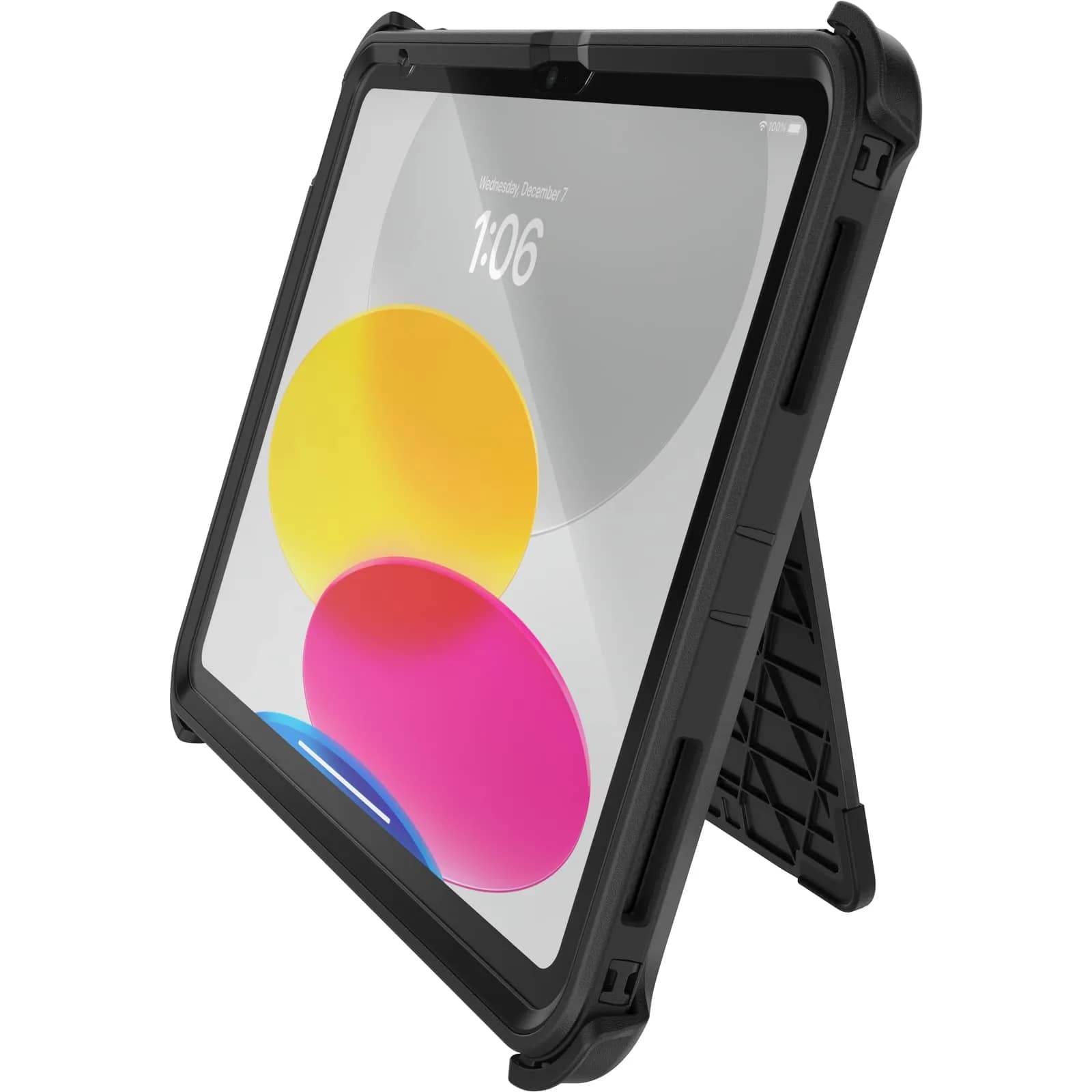 OtterBox Defender Series Case for iPad 10th Gen & A16 - Black | Rugged Drop Protection with Kickstand - view 6