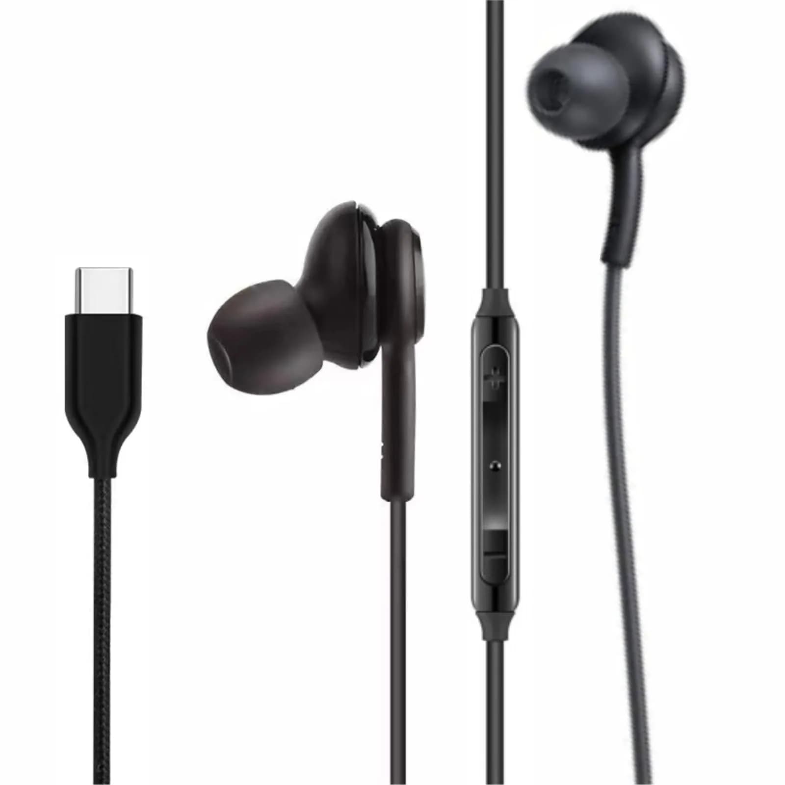 Bhvrtls Headphones 2026 Completely Upgraded Version USB-C | Stereo In-Ear Earbuds with Microphone & Remote - main product image