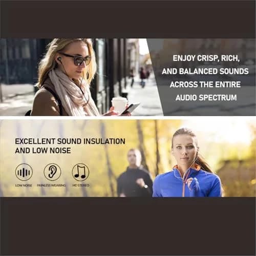 Bhvrtls Headphones 2026 Completely Upgraded Version USB-C | Stereo In-Ear Earbuds with Microphone & Remote thumbnail 9