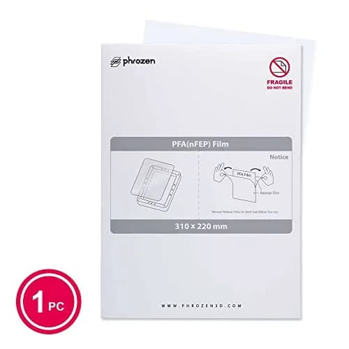 Phrozen PFA nFEP Film for Mighty 8K 12K Revo 14K 16K, 310 x 220 mm | High UV Transmittance Resin Printing thumbnail 4