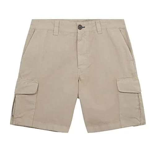 Paul Smith PS Mens Cargo Skater Short, Camel, Large | Mid Rise Cotton Blend thumbnail 1