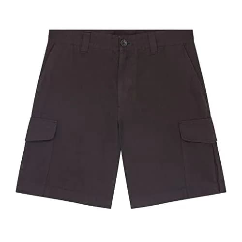 Paul Smith Cargo Skater Shorts Black | Mid Rise Cotton Blend with Pockets (Medium, 75% Cotton, 25% Linen) thumbnail 1