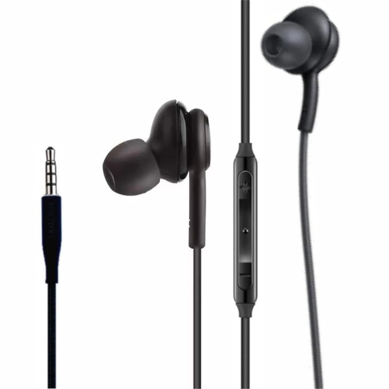 Bhvrtls 2022 in-Ear Headphones Wired Earbuds Stereo Headphones for Samsung Galaxy S10, S10E, S10+, S8, S8+, S9, S9+, Note 9 | Premium Wired Earbuds with Microphone — 2022 in-Ear Headphones 3.5mm