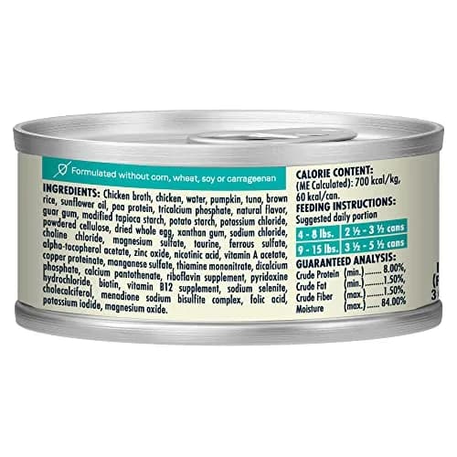 CANIDAE Balanced Bowl Wet Cat Food, Chicken & Pumpkin, 3 oz | Wholesome Hydrating Meal thumbnail 2