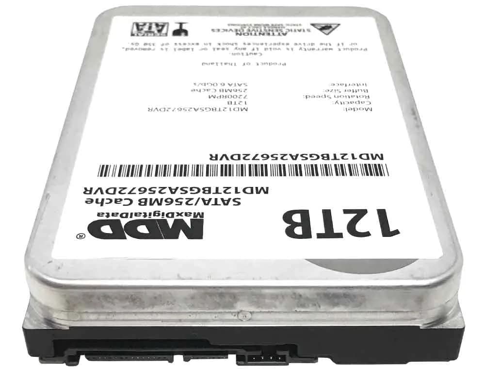 MDD MAXDIGITALDATA 12TB Surveillance Hard Drive 7200 RPM 256MB Cache | Built for 24/7 Operation - view 4