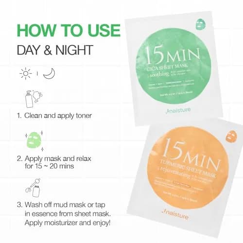 Naisture 15 Min Rescue Me Kit Skincare Gift Set with Face, Eye & Mud Masks | All-in-One Self-Care Bundle for Skincare Lovers thumbnail 5