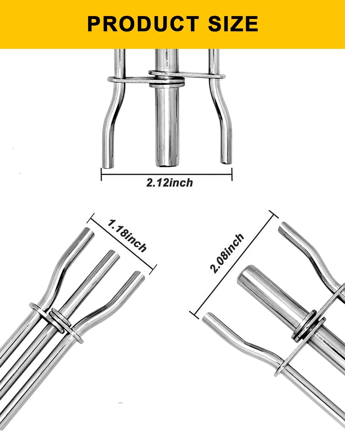 VEHIFOMO Hydraulic Seal Installation Tool Kit with Pick and Hook Set, 5 Pcs Stainless Steel | For Rod Seals & U-Cups - view 9