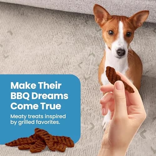 Blue Buffalo Nudges Grillers Steak Dog Treats 453g (16 oz) | Real USA Beef First, Soft & Easy to Tear thumbnail 6