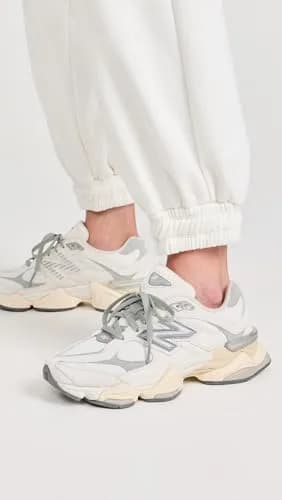 New Balance 9060 Sneaker, Sea Salt/Concrete/Silver Met, 10 US Men/11.5 US Women | Modern Casual Comfort thumbnail 2