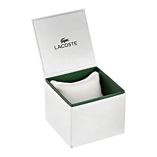 Lacoste 12.12 Men's Quartz Watch 42mm (1.65in) Blue Silicone | Sporty Fashion Timepiece with Crocodile Detail thumbnail 4