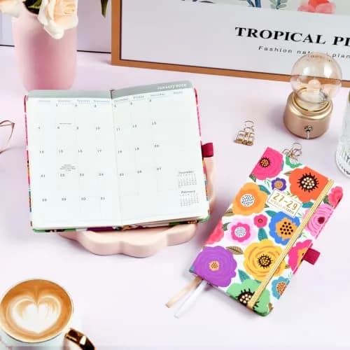 Tullofa 3-Year Pocket Calendar 6.3" x 3.8" (Jan 2027 - Dec 2029) | Monthly Planner with Elastic Closure & Pen Holder thumbnail 2