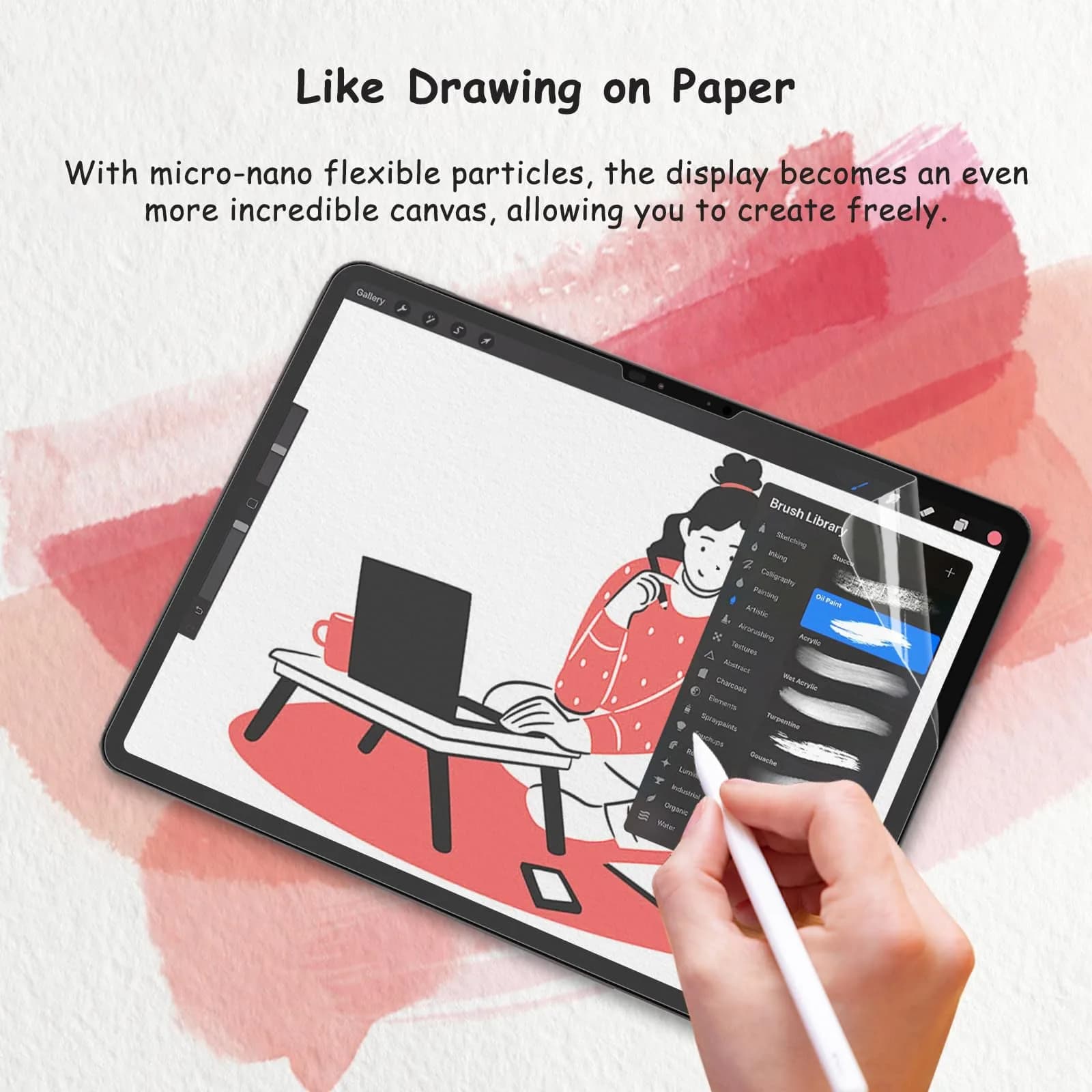 bersem Paperfeel Screen Protector 2 Pack for iPad Air 5/4th & Pro 11/10.9 Inch - view 4