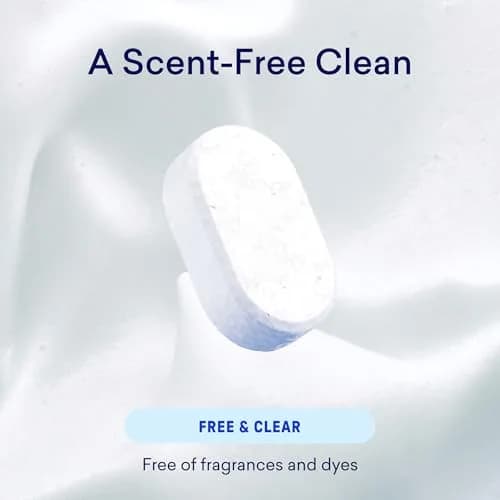 BLUELAND 100% Plastic-Free Dishwasher Detergent Tablets Free & Clear, 60 Count (1.7 kg) | EPA Safer Choice Certified thumbnail 5