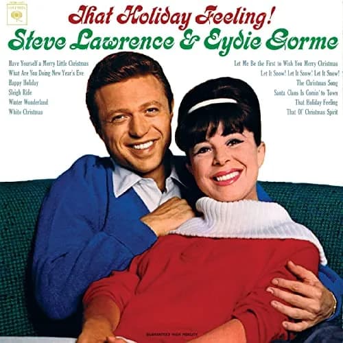 Steve Lawrence & Eydie Gorme That Holiday Feeling! CD | Remastered & Expanded Edition with 12 Holiday Favorites (4.98in x 0.39in x 5.61in) thumbnail 1
