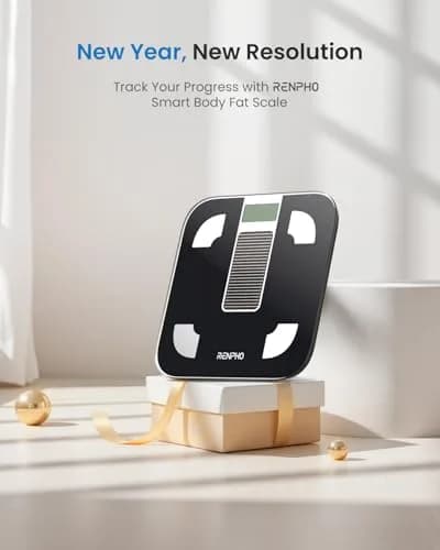 RENPHO Elis Solar 1 Smart Scale 180kg (400lb) | Accurate Body Composition Tracking thumbnail 6
