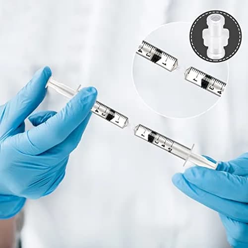 Abeillo 20 Pcs Luer Lock Syringe Adaptor Set - Female to Female Luer Connectors | For Gas & Liquid Media thumbnail 4