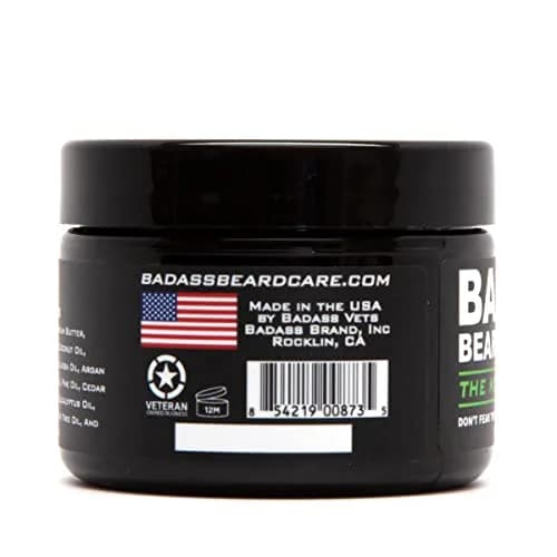 Badass Beard Care Beard Butter For Men - THE MOUNTAIN MAN, 3 oz - Natural Ingredients for Healthy, Soft, Itch-Free Beard & Mustache thumbnail 3