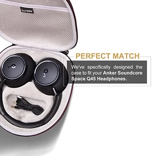 L LTGEM Hard Case for Anker Q30/Q20i/Q45/Space One Pro Headphones | Compact, Shockproof & Waterproof (70-120c) thumbnail 3