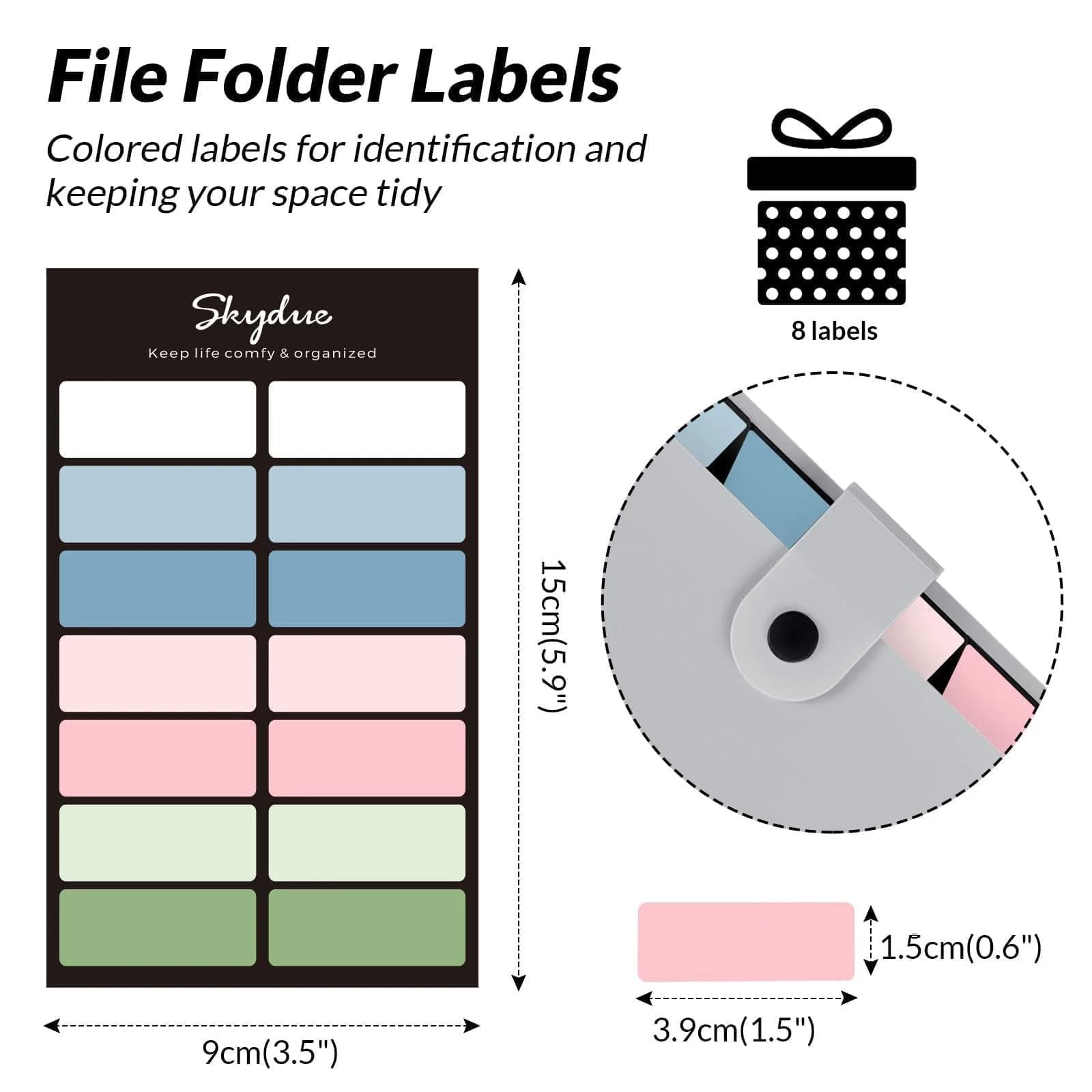 SKYDUE Expanding File Organizer with 8 Pockets, Accordion Document Paper Bill Receipt Organizer, Letter Size, Gray - view 4