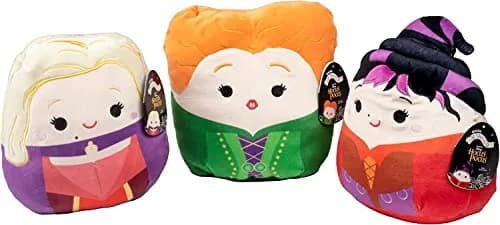 Squishmallows Halloween Hocus Pocus Witches 12" Plush Set of 3 | Soft, Squishy & Kid-Friendly thumbnail 1