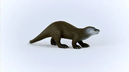Schleich Wild Life Otter Toy Figurine 3.1 inches (7.9 cm) | Realistic Animal Toy for Kids Ages 3+ thumbnail 5