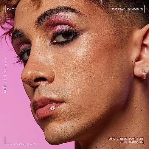 NYX PROFESSIONAL MAKEUP Bare With Me Blur Skin Tint Foundation Deep Bronze 29.76 ml (1.01 Fl Oz) | Matte Blurred Finish with Matcha & Niacinamide thumbnail 6
