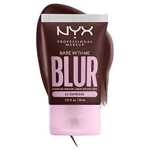NYX PROFESSIONAL MAKEUP Bare With Me Blur Skin Tint Foundation Make Up with Matcha, Glycerin & Niacinamide - Light Ivory thumbnail 7