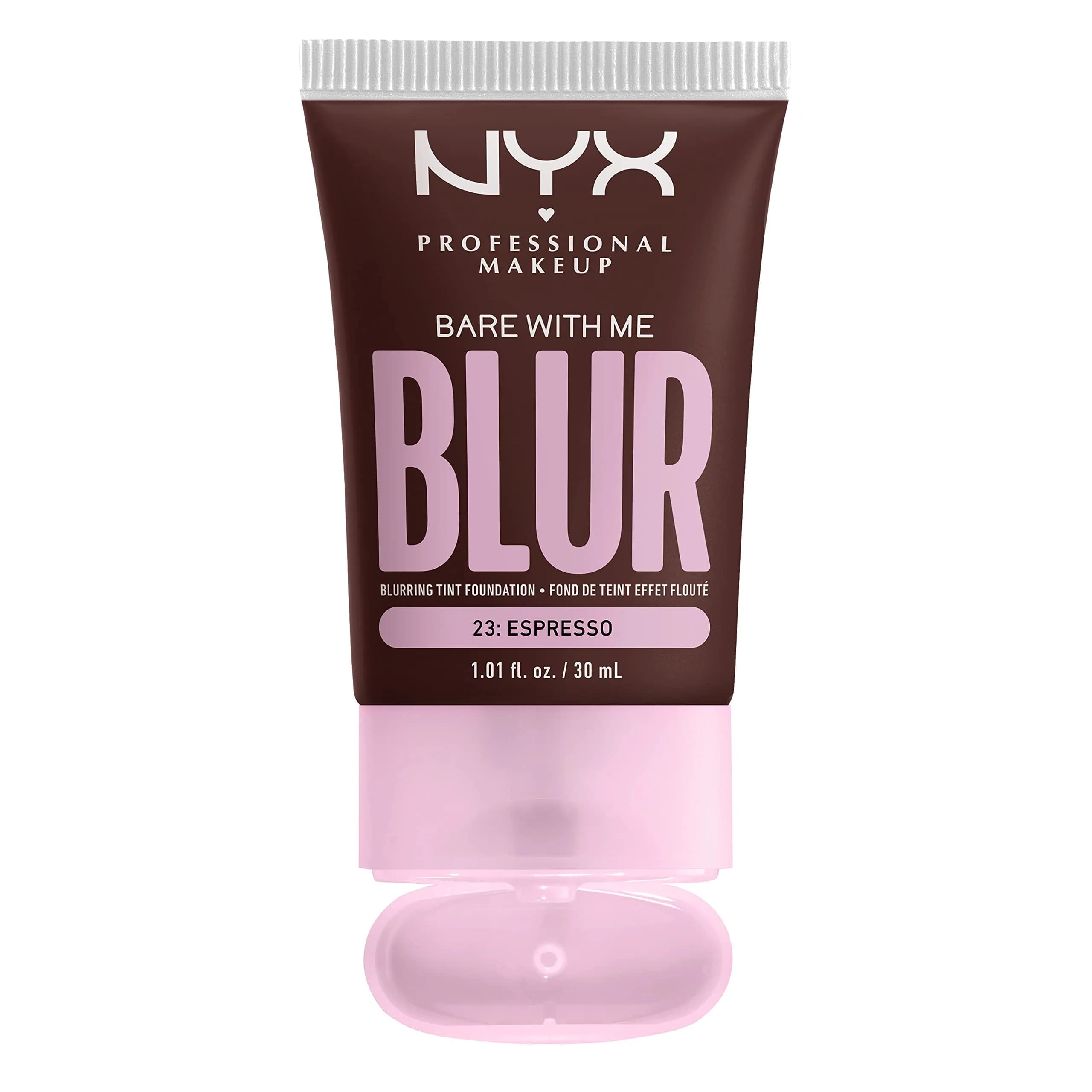 NYX PROFESSIONAL MAKEUP Bare With Me Blur Skin Tint Foundation Make Up with Matcha, Glycerin & Niacinamide - Light Ivory - view 8