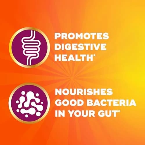 Metamucil Fiber Gummies for Adults, No Sugar Added Orange Flavor, 5g Prebiotic Plant Based Fiber Supplement Blend, 120 Count thumbnail 4