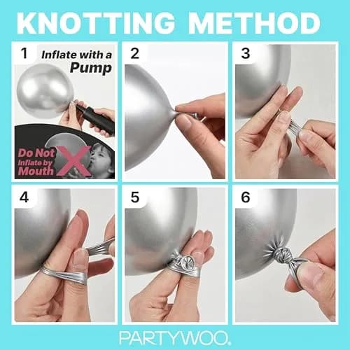 PartyWoo Teal Balloons 140 Count (Pack of 1) | Assorted Colors for Parties thumbnail 7