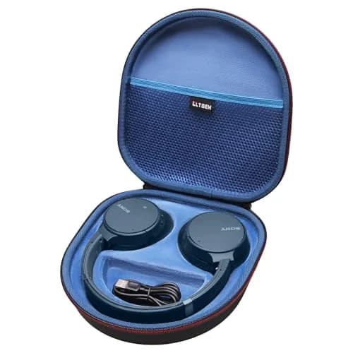 L LTGEM Case for Sony WH-CH720N/WH-CH520 Noise Canceling Wireless Headphones Blue | Hard Travel Carrying Case thumbnail 1
