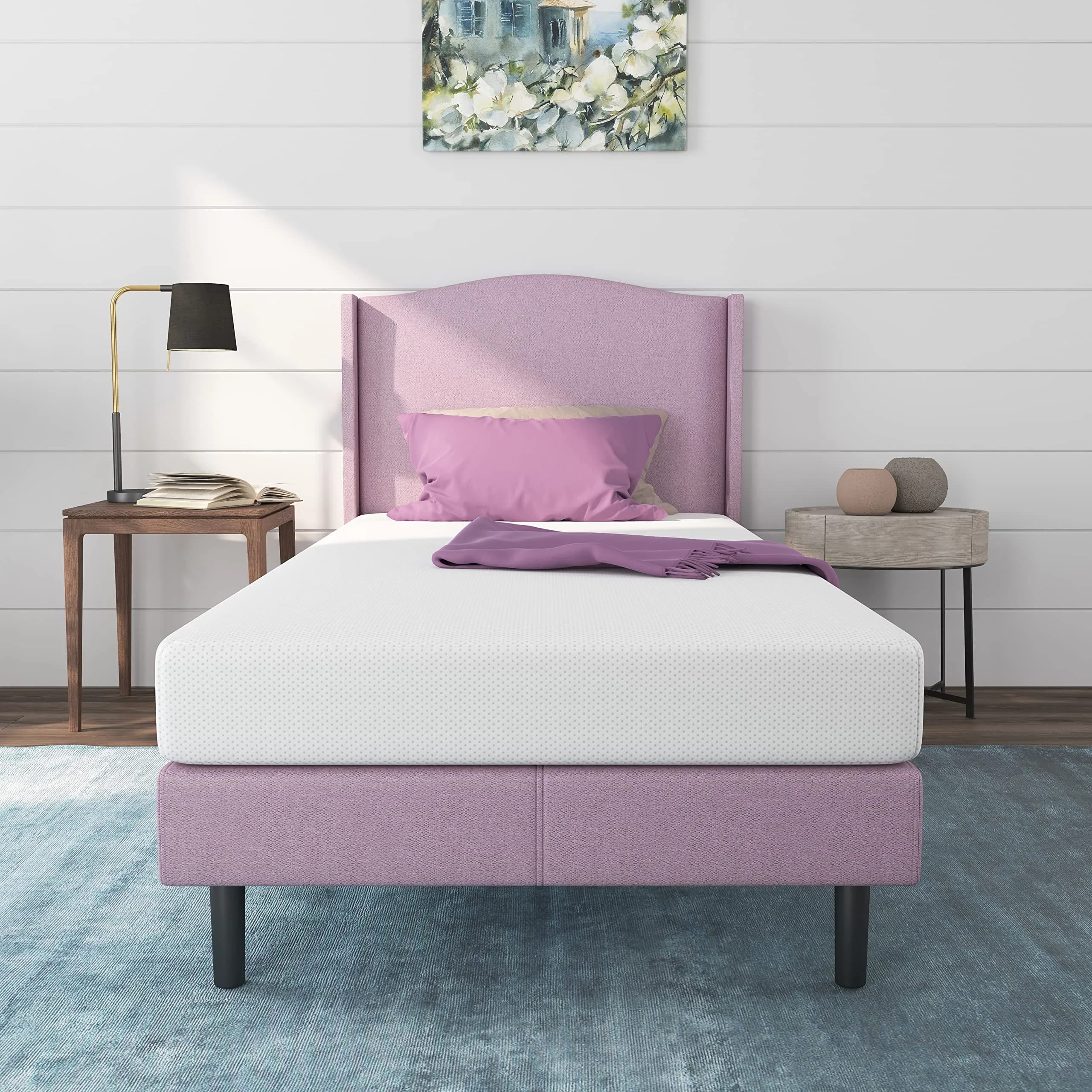 NapQueen 5 Inch Rainbow Memory Foam Twin Mattress for Kids | Breathable, Safe & Fully Compressed