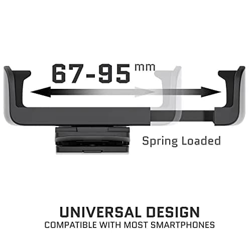 Ghostek Universal Belt Clip Holster with Kickstand & Swivel Mount, Fits Phones up to 3.7" Wide | Black thumbnail 3