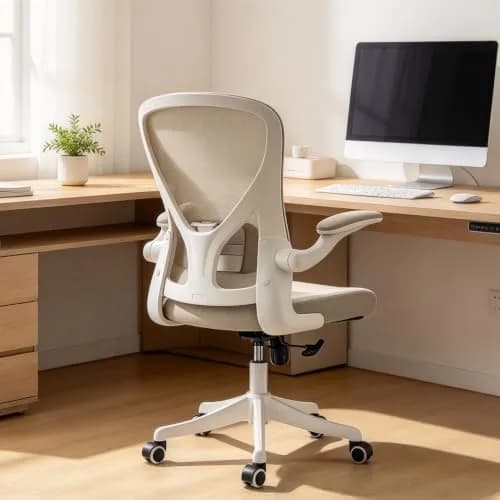 SICHY AGE High Back Mesh Office Chair with Adjustable Lumbar Support & Flip-Up Armrests, 23 in x 29 in x 45 in | Ergonomic Comfort thumbnail 1