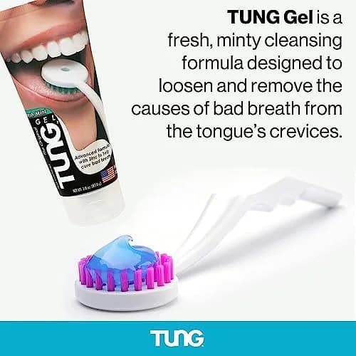 Peak Essentials The Original Tung Gel Fresh Mint Tongue Cleaner 2 x 3oz (85g) | Fights Bad Breath thumbnail 4