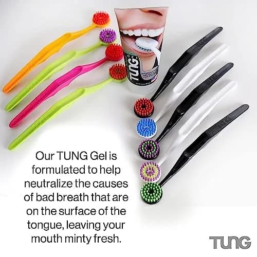 Peak Essentials The Original Tung Gel Fresh Mint Tongue Cleaner 2 x 3oz (85g) | Fights Bad Breath thumbnail 5