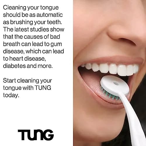 Peak Essentials The Original Tung Gel Fresh Mint Tongue Cleaner 2 x 3oz (85g) | Fights Bad Breath thumbnail 2
