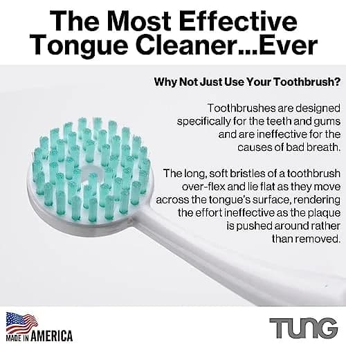 Peak Essentials The Original Tung Gel Fresh Mint Tongue Cleaner 2 x 3oz (85g) | Fights Bad Breath thumbnail 3