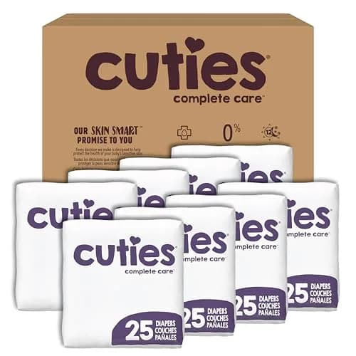 Cuties Skin Smart Size 3 Diapers | Hypoallergenic & Absorbent for Sensitive Skin thumbnail 7