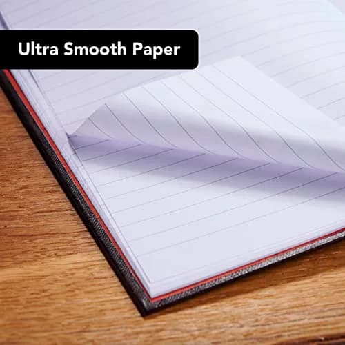 Black n' Red Notebooks Business Journals 2 Pack 8-1/4" x 5-7/8" | Premium Ruled Hardcover (70-120 chars) thumbnail 2