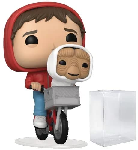 Funko POP E.T. The Extra-Terrestrial - Elliot with E.T. in Basket | 3.75 inches Vinyl Collectible thumbnail 1
