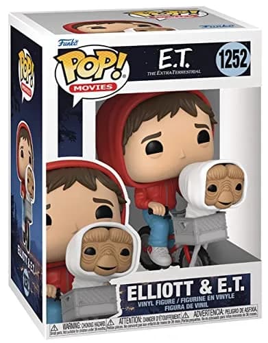 Funko POP E.T. The Extra-Terrestrial - Elliot with E.T. in Basket | 3.75 inches Vinyl Collectible thumbnail 4