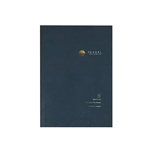 Nakabayashi NYN-A501-NU/COC Notebook for Fountain Pens, A5, 96 Sheets | Fast-Drying Yu-Sari Paper thumbnail 1
