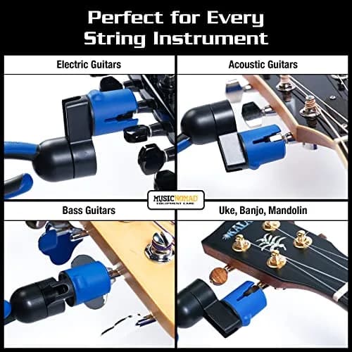 MusicNomad Grip ONE Guitar String Winder, Cutter & Pin Puller (MN223) | All-in-One Tool for Guitars, Basses, Ukuleles thumbnail 4