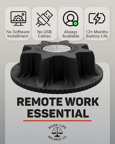 Work-Life Balance Corporation Mechanical Mouse Jiggler, Cordless & Undetectable | Keeps Computer Active thumbnail 4