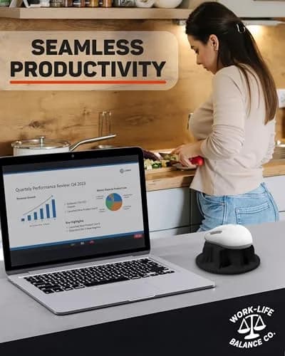 Work-Life Balance Corporation Mechanical Mouse Jiggler, Cordless & Undetectable | Keeps Computer Active thumbnail 6